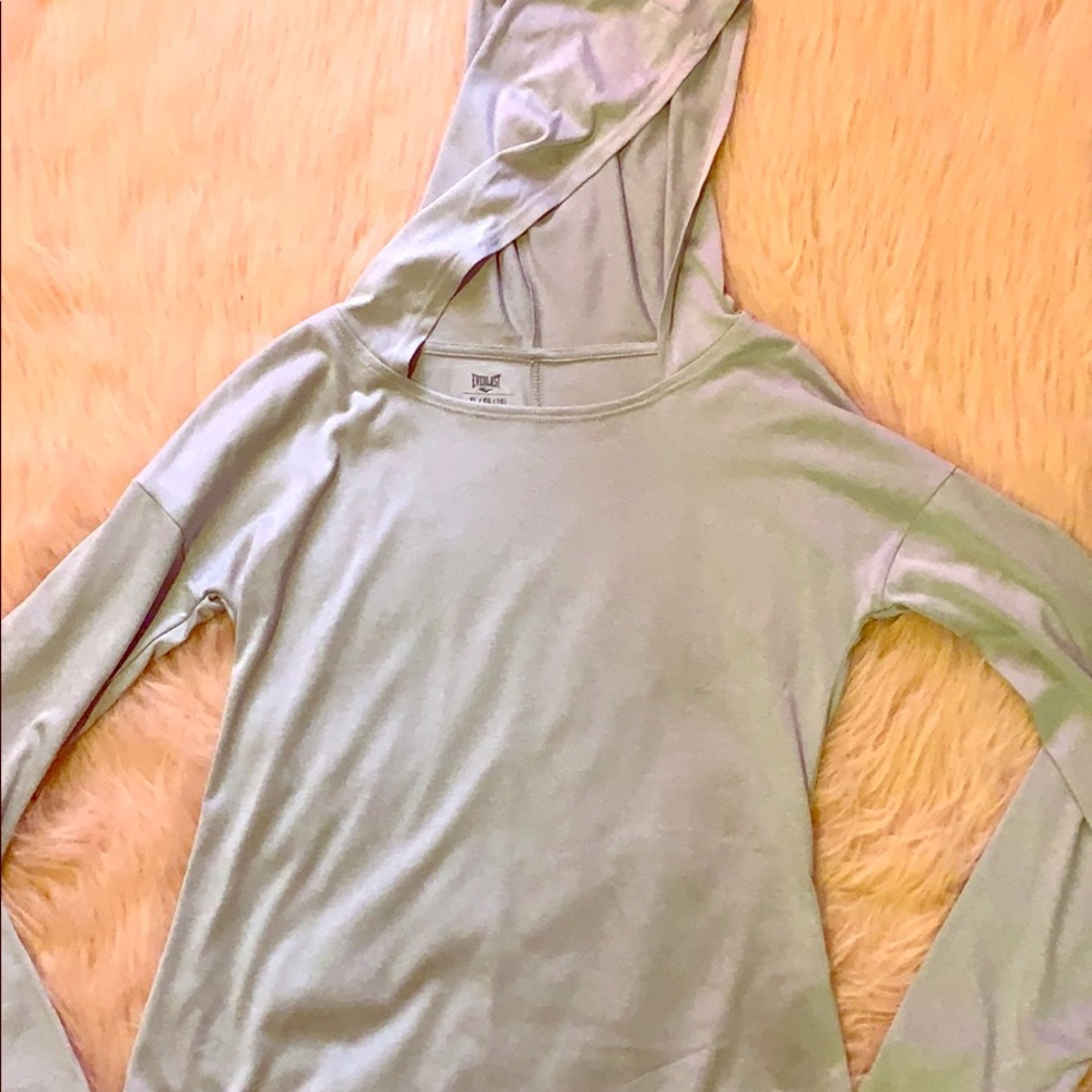 Silky, thin, casual hoodie